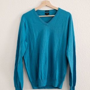 J.Crew Men’s Cotton/Cashmere V-Neck Sweater